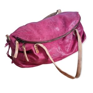 A.S.98 Distressed Travel Duffle Bag